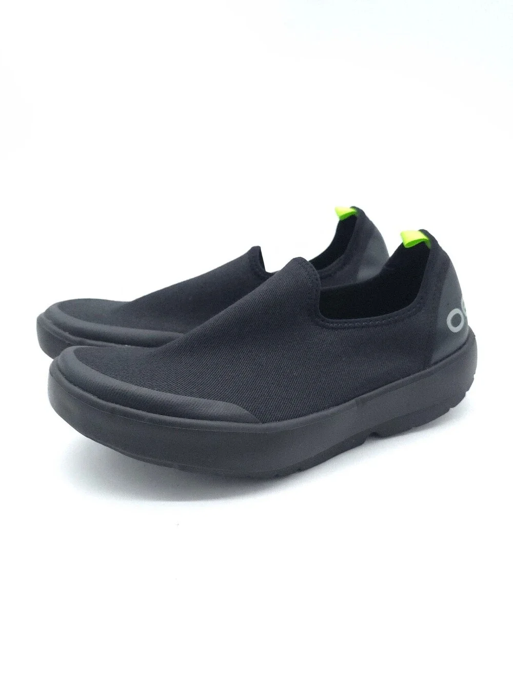 Oofos OOmg eeZee Low Recovery Women’s Black Slip On Shoes Size 6.5